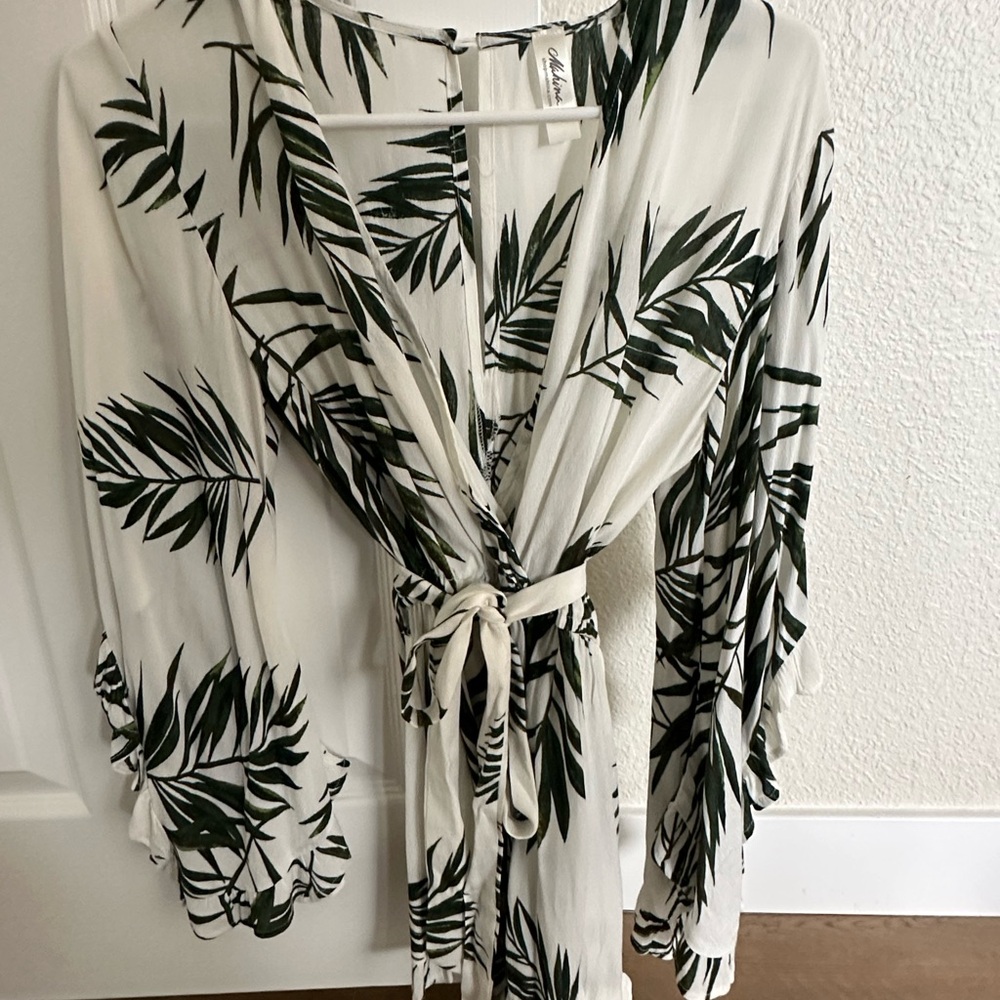 Mahina Romper Tropical Print